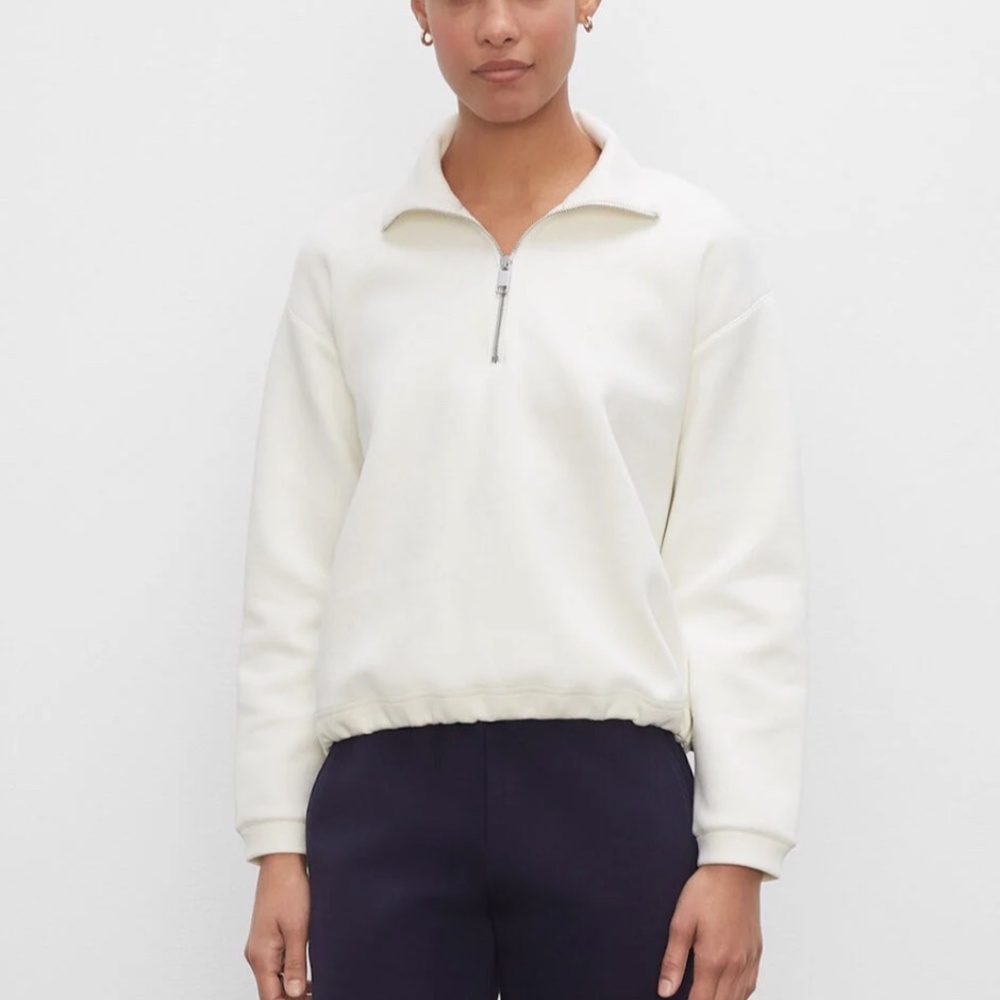 Funnel Neck Sweatshirt - Brand New - NEVER WORN - Navy - Picture 7 of 9